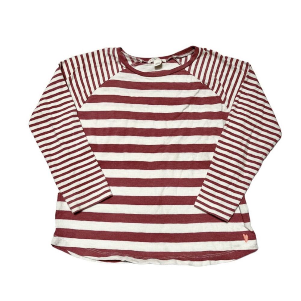 Crewcuts Striped Long Sleeve Tee Size 6/7